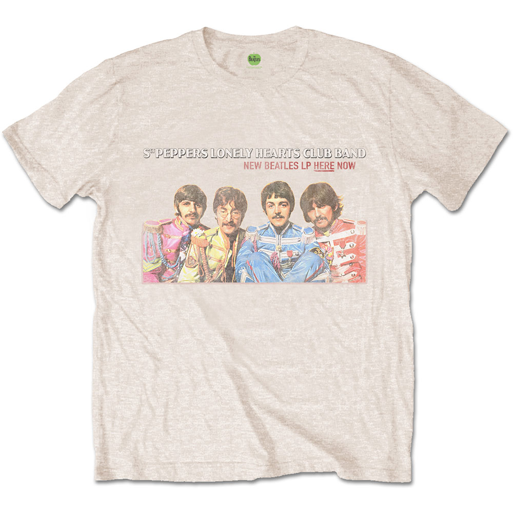 The Beatles Unisex T-Shirt: LP Here Now (Large)