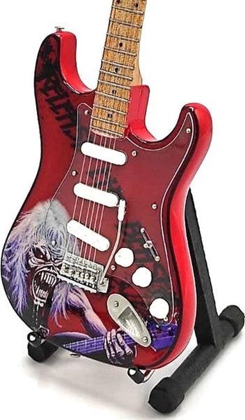 Minigitarr: Iron Maiden - Tribute - Fender Stratocaster