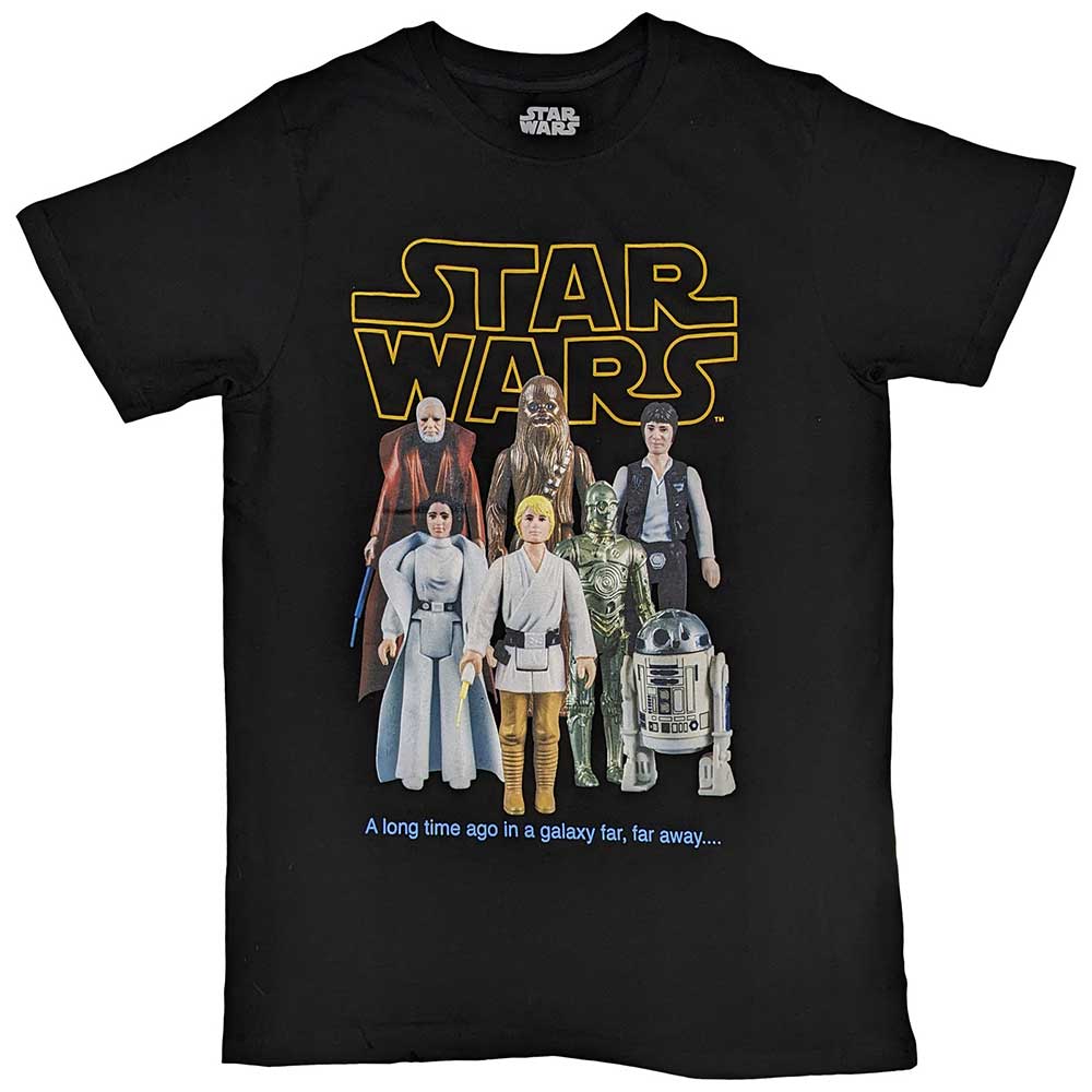 Star Wars Unisex T-Shirt: Rebels Toy Figures (Small)