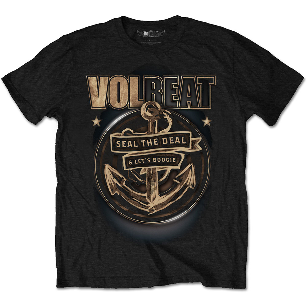 Volbeat Unisex T-Shirt: Anchor (Large)