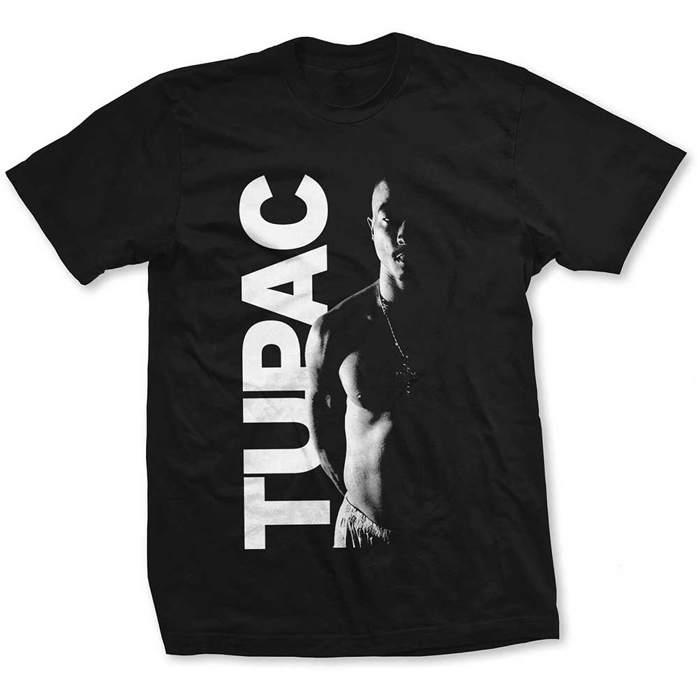 Tupac Unisex T-Shirt: Side Photo (XX-Large)