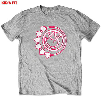 Blink-182 Kids T-Shirt: Six Arrow Smiley (3-4 Years)