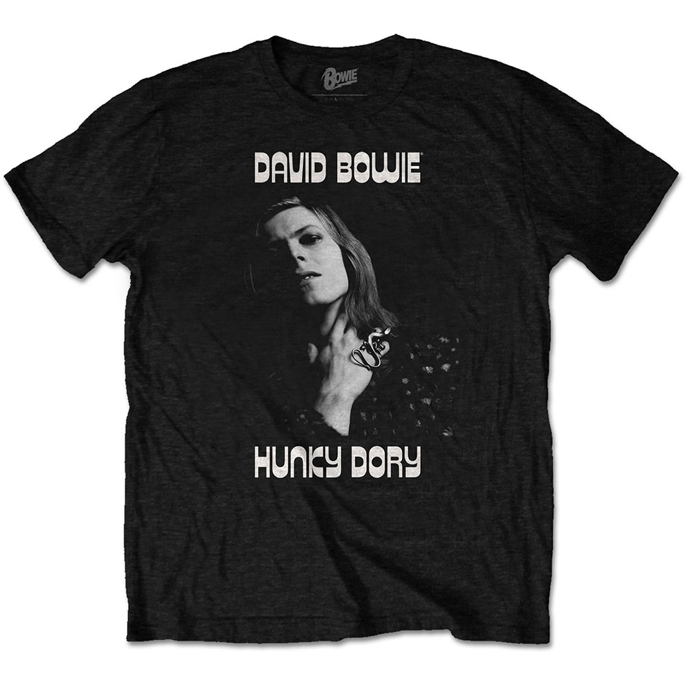 David Bowie Unisex T-Shirt: Hunky Dory 1 (Large)