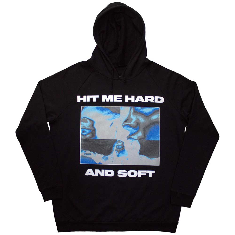 Billie Eilish Unisex Pullover Hoodie: Hit Me Hard And Soft Negative (X-Large)