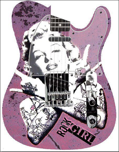 Minigitarr: 'Rock Girl'