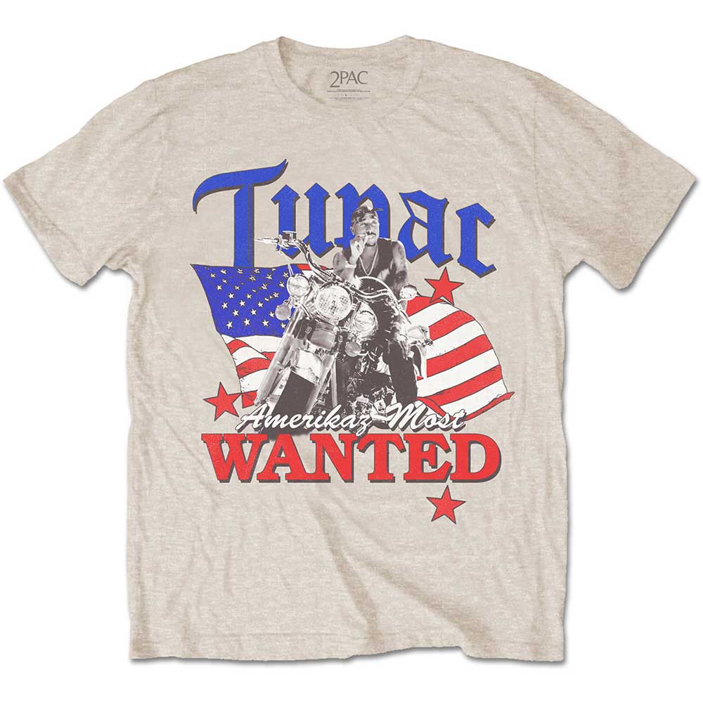 Tupac Unisex T-Shirt: Most Wanted (X-Large)