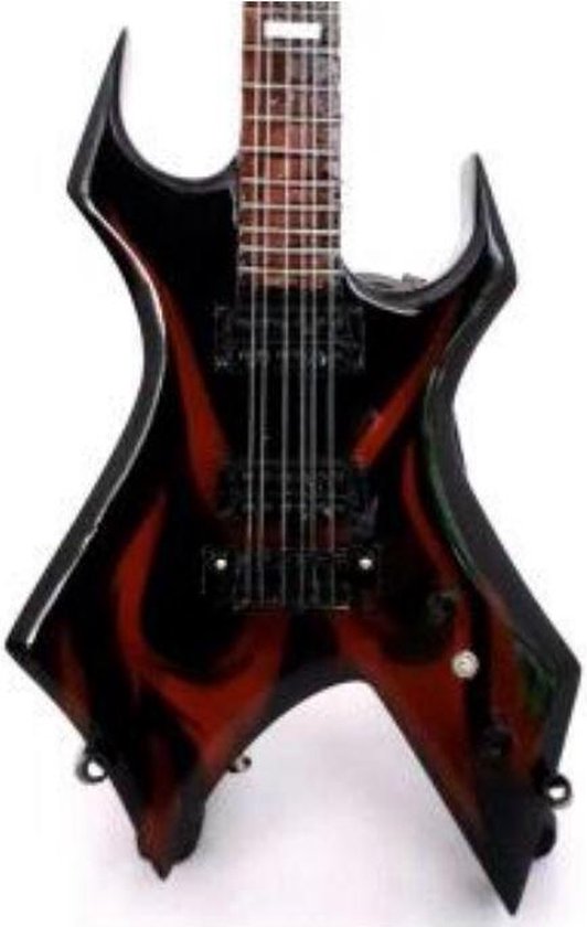 Minigitarr: Slayer - Kerry King - BC Rich 'Wartribe'