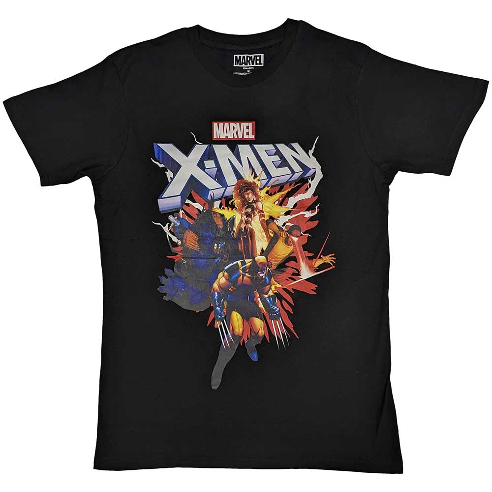 Marvel Comics Unisex T-Shirt: X-Men Comic (Medium)