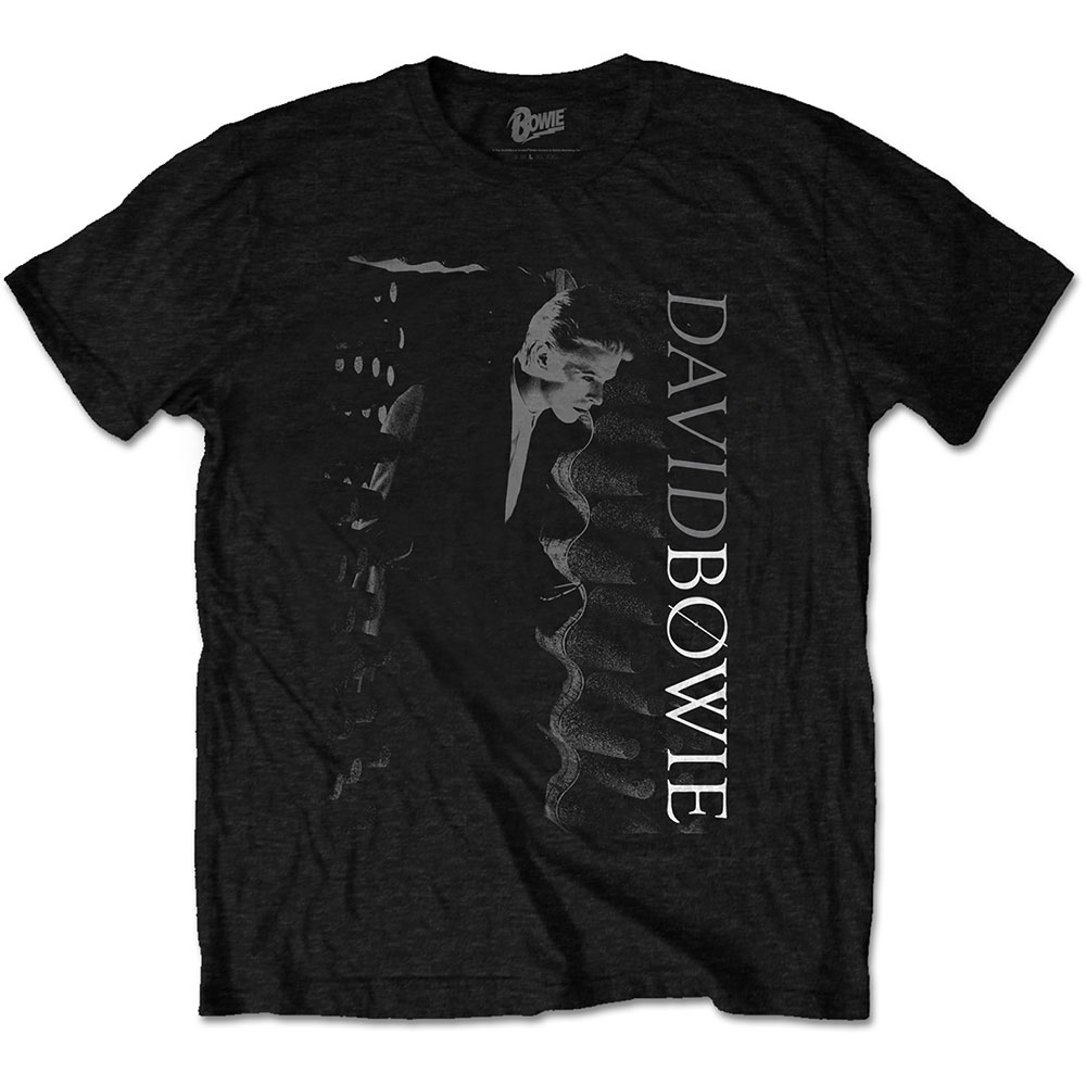 David Bowie Unisex T-Shirt: Distorted (Small)