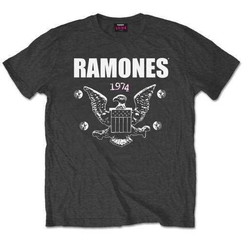 Ramones Unisex T-Shirt: 1974 Eagle (Medium)