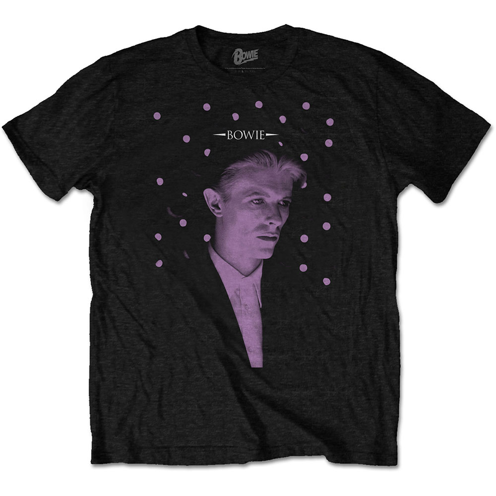 David Bowie Unisex T-Shirt: Dots (Medium)