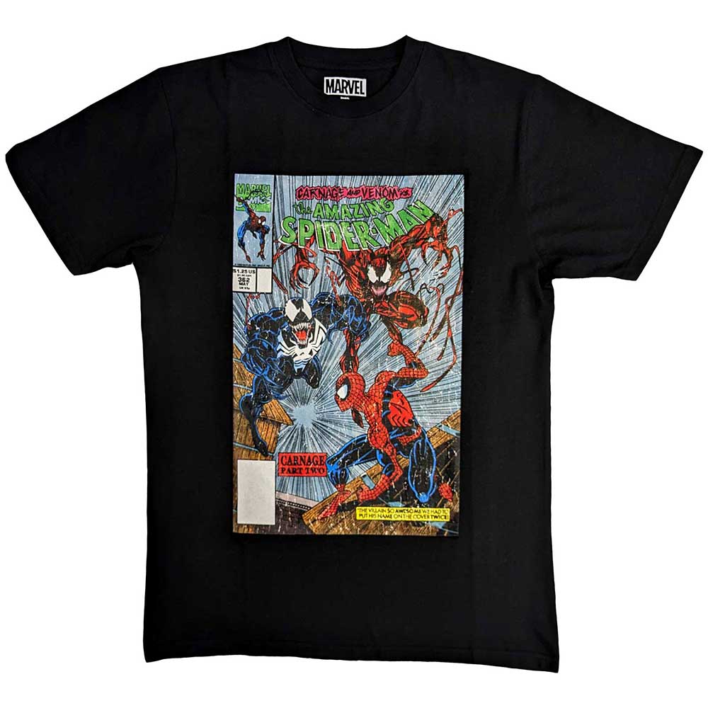 Marvel Comics Unisex T-Shirt: Venom & Carnage (Medium)