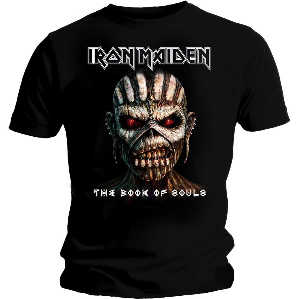 Iron Maiden Unisex T-Shirt: The Book of Souls (Medium)