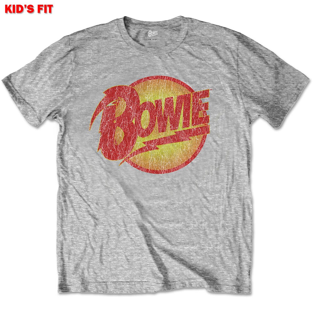 David Bowie Kids T-Shirt: Vintage Diamond Dogs Logo (9-10 Years)