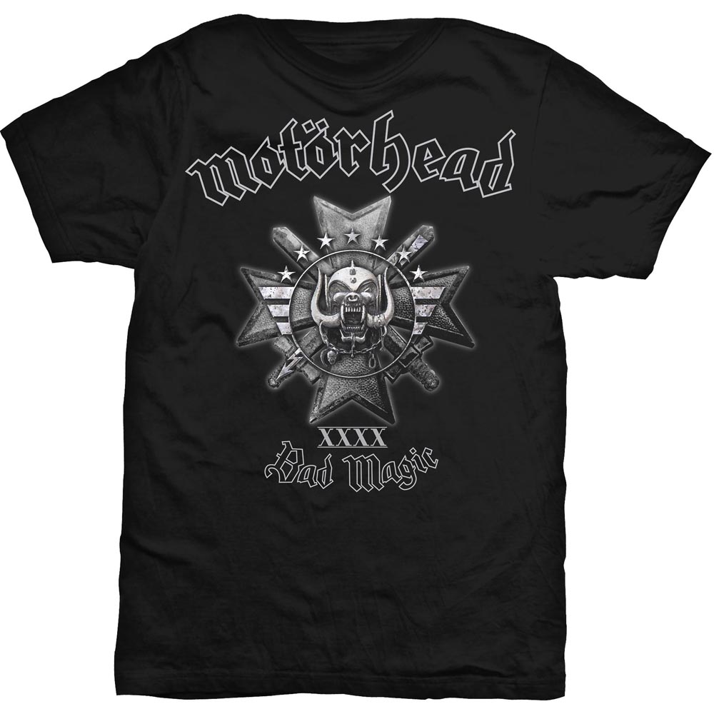 Motorhead Unisex T-Shirt: Bad Magic (Medium)