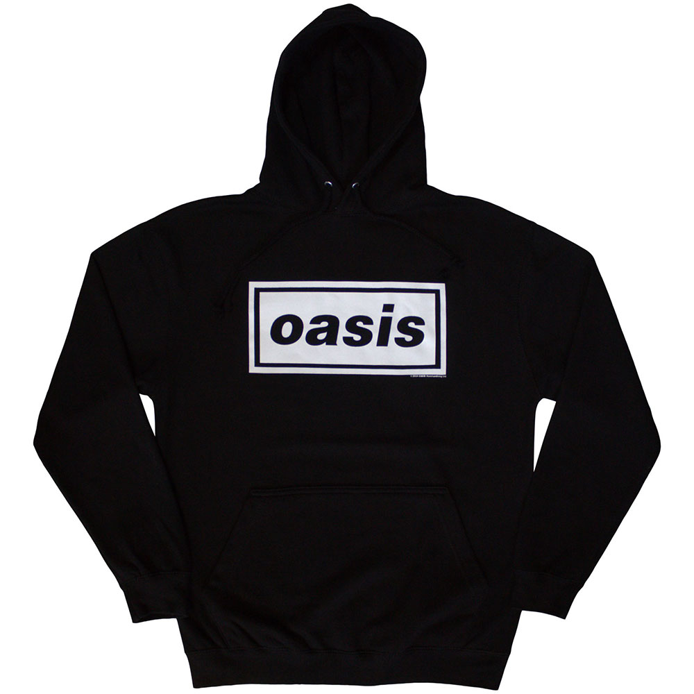 Oasis Unisex Pullover Hoodie: Decca Logo (Small)