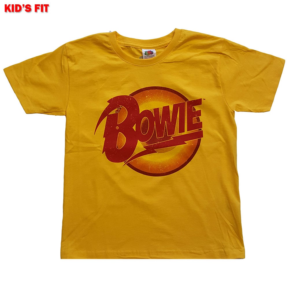 David Bowie Kids T-Shirt: Diamond Dogs Logo (11-12 Years)