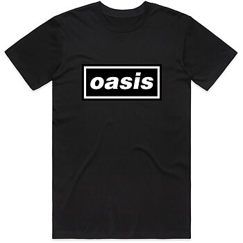 Oasis Unisex T-Shirt: Decca Logo (Large)
