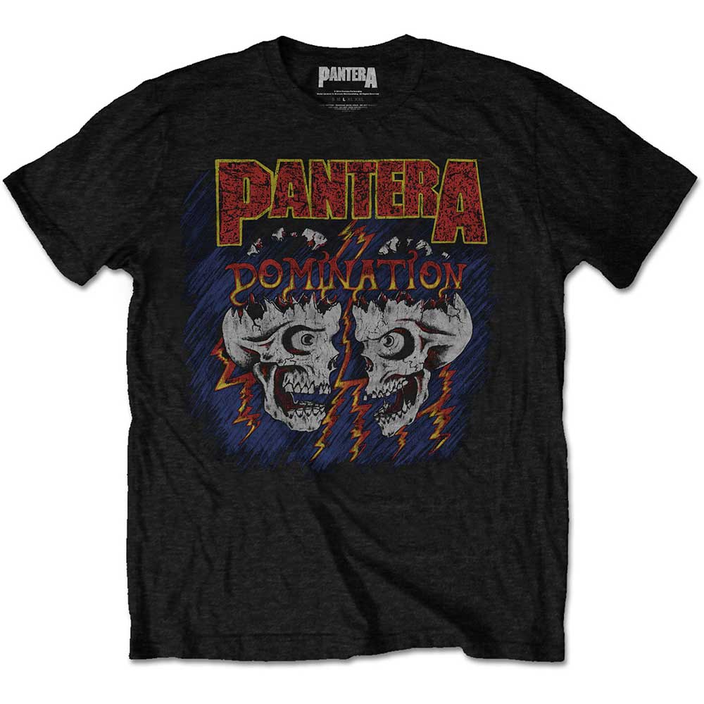 Pantera Unisex T-Shirt: Domination (Large) - 2