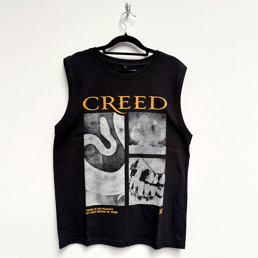 Creed Unisex Tank T-Shirt: X-Ray Penance (Black) (XX-Large)