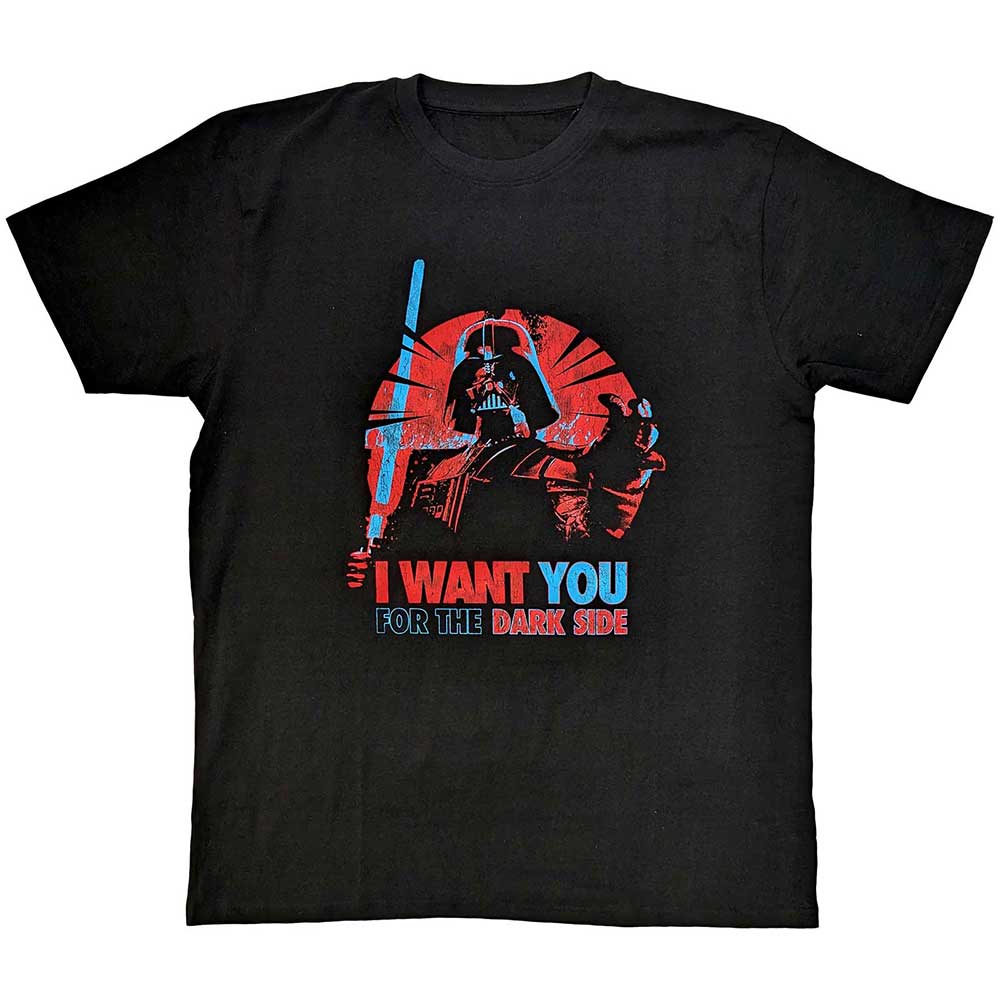 Star Wars Unisex T-Shirt: Vader I Want You (Large)