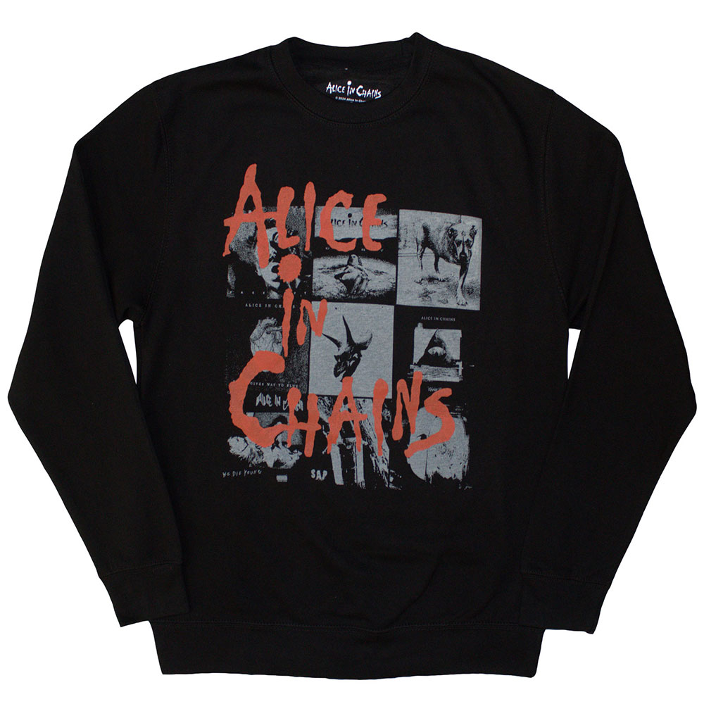 Alice In Chains Unisex Sweatshirt: Albums Montage (XX-Large)