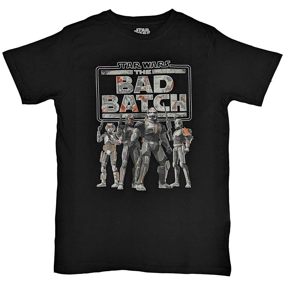 Star Wars Unisex T-Shirt: The Bad Batch (Large)