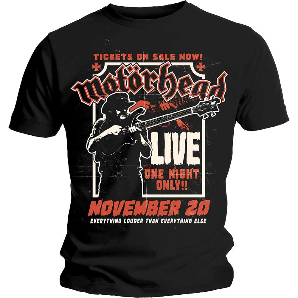 Motorhead Unisex T-Shirt: Lemmy Firepower (Large) - 2