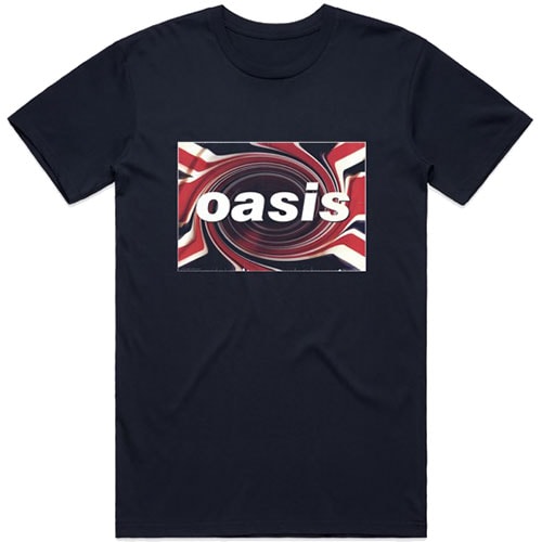 Oasis Unisex T-Shirt: Union Jack (Large)
