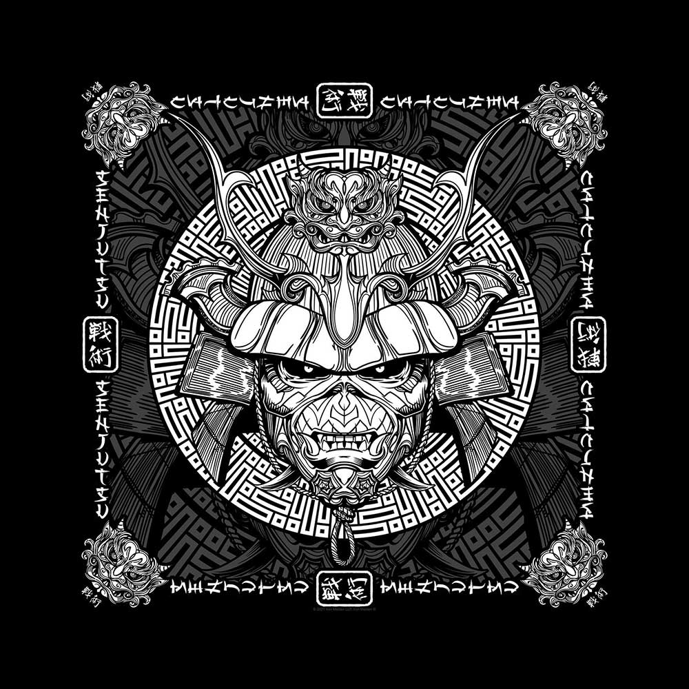 Iron Maiden Unisex Bandana: Senjutsu Samurai Eddie