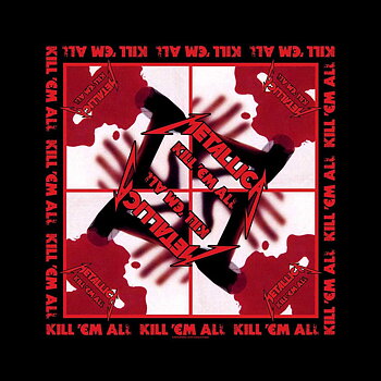 Metallica Unisex Bandana: Kill 'Em All