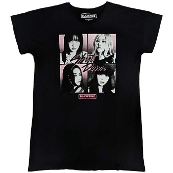 BlackPink Ladies Nightdress: Shut Down Photo Grid (X-Large)