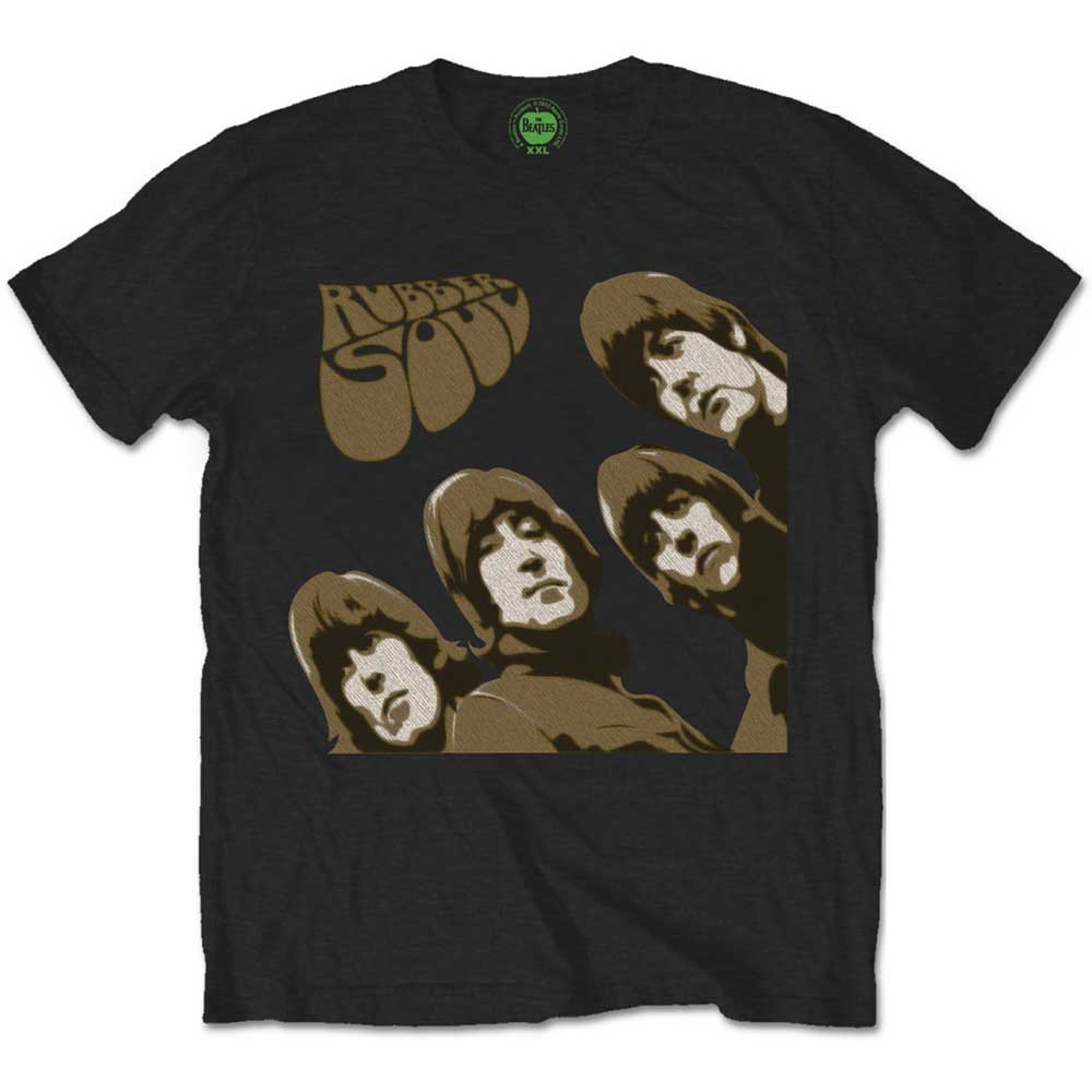 The Beatles Unisex T-Shirt: Rubber Soul Sketch (Medium) - 2