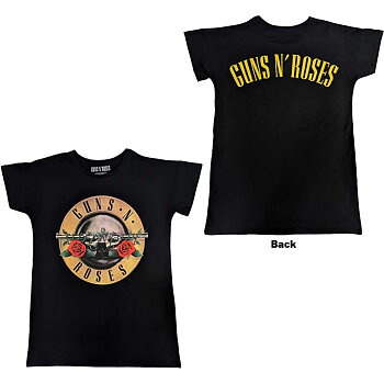 Guns N' Roses Ladies Nightdress: Classic Logo (Back Print) (Small)