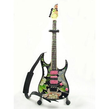 Minigitarr: Steve Vai - Ibanez Flower Cut
