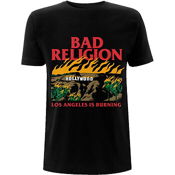 Bad Religion Unisex T-Shirt: Burning Black (XX-Large)