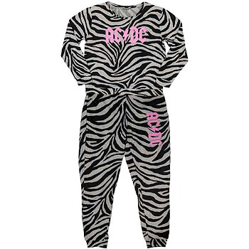 AC/DC Ladies Pyjamas: Logo (Large)
