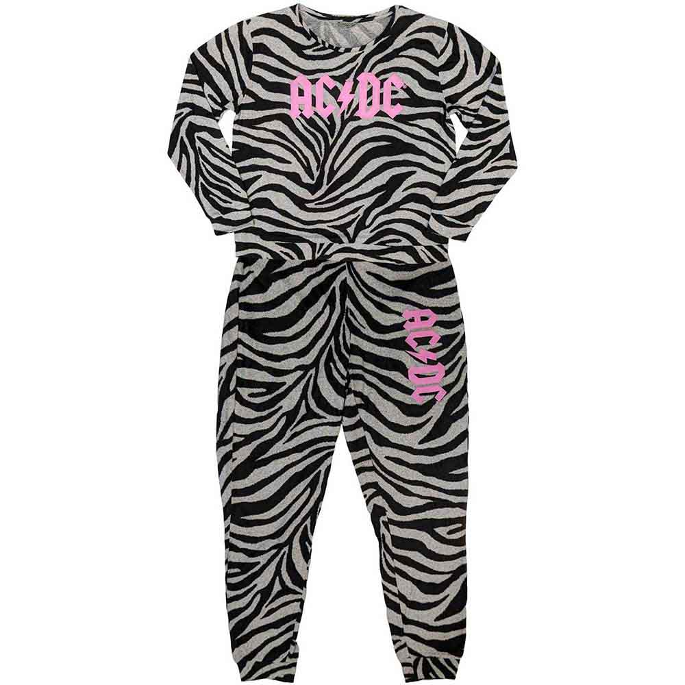 AC/DC Ladies Pyjamas: Logo (X-Large)