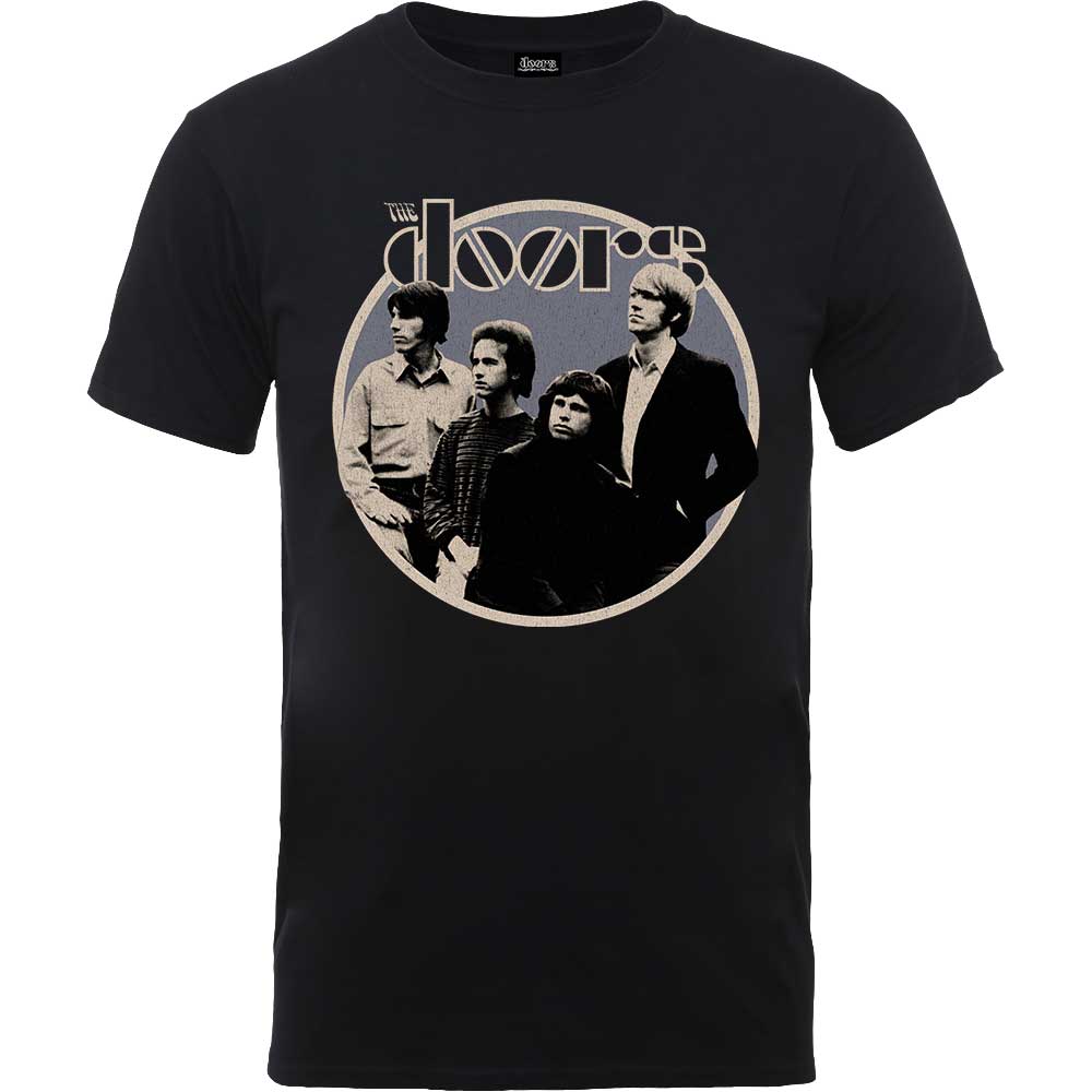 The Doors Unisex T-Shirt: Retro Circle (Large) - 2