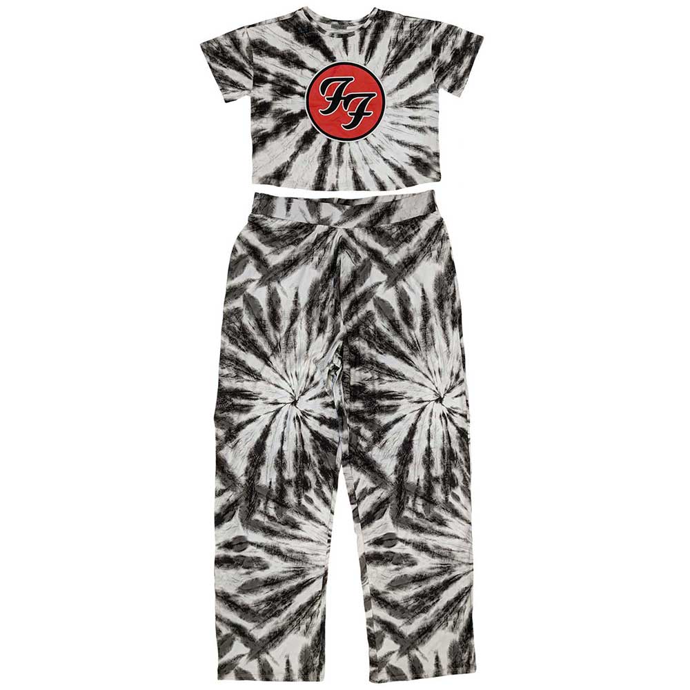 Foo Fighters Ladies Pyjamas: FF Logo (Large)