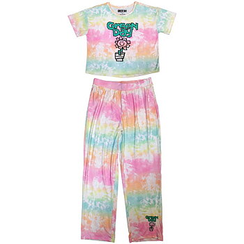 Green Day Ladies Pyjamas: Flower Pot (Medium)
