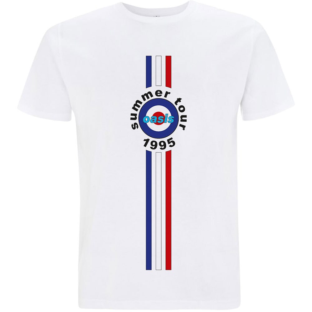 Oasis Unisex T-Shirt: Stripes '95 (Medium)