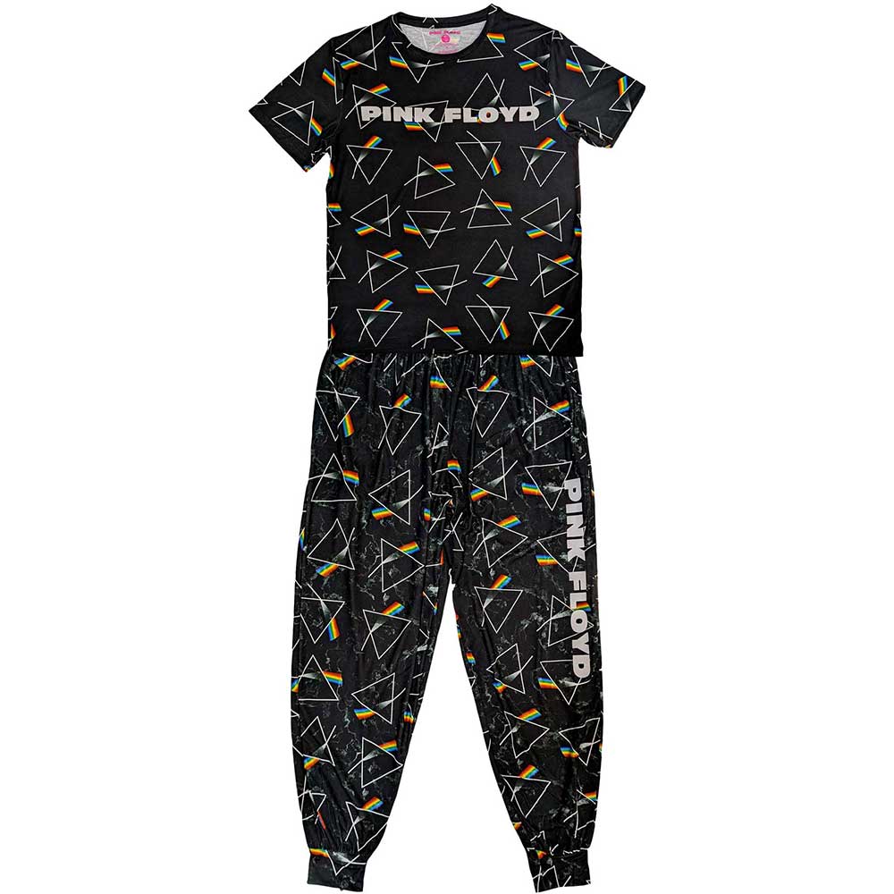 Pink Floyd Unisex Pyjamas: Prism Repeat (XX-Large)
