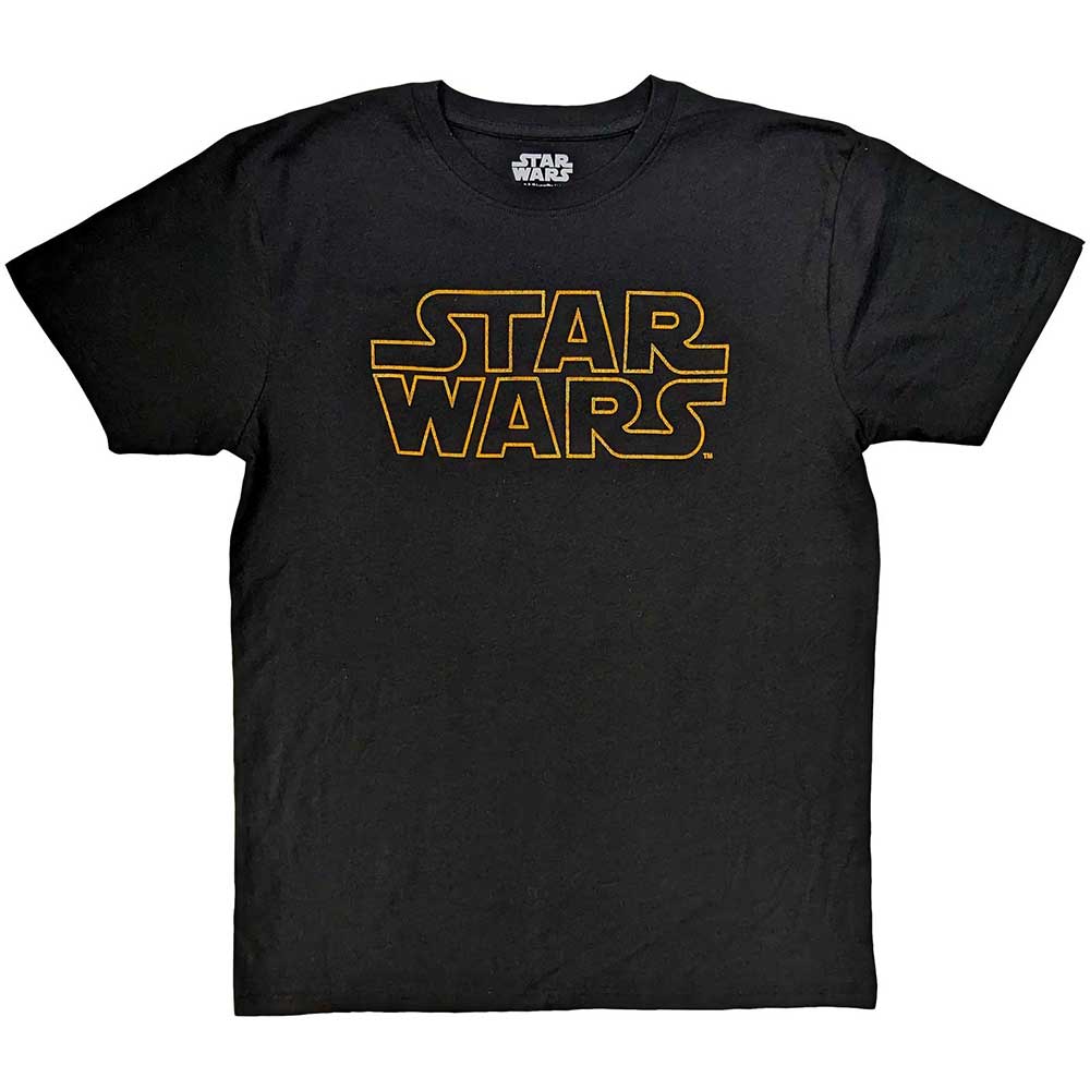 Star Wars Unisex T-Shirt: Logo Outline (XX-Large)