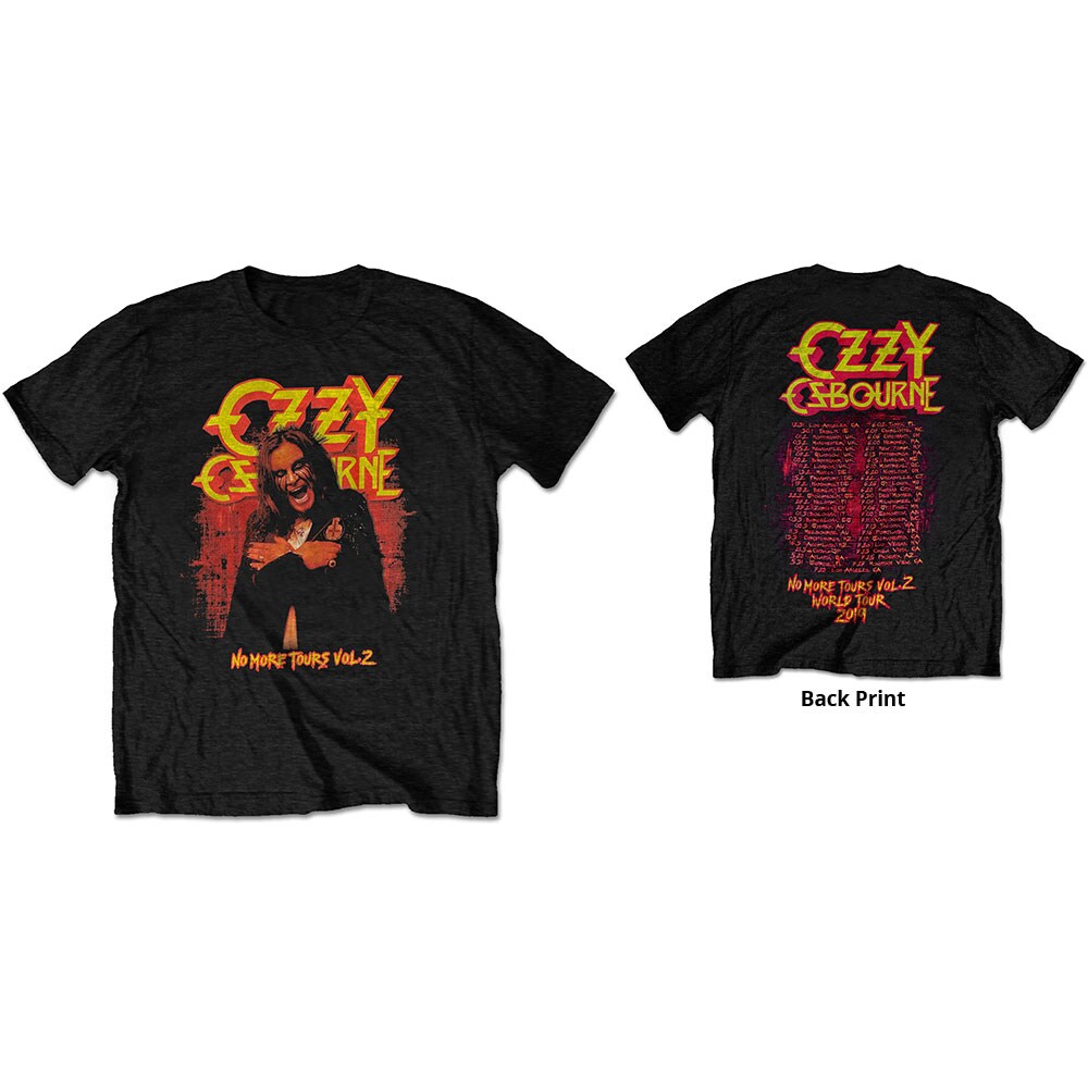 Ozzy Osbourne Unisex T-Shirt: No More Tears Vol. 2. (Limited Edition/Collectors Item) (X-Large)