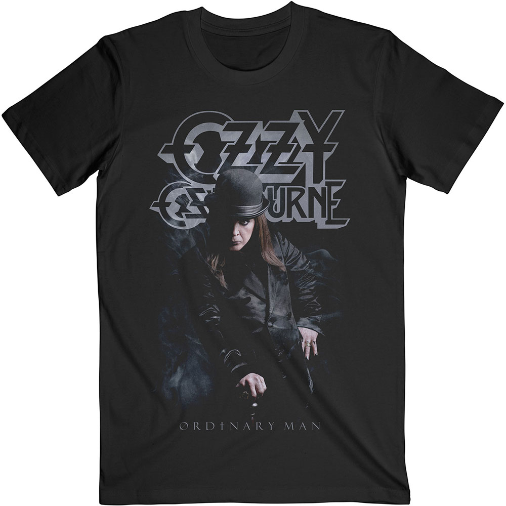 Ozzy Osbourne Unisex T-Shirt: Ordinary Man Standing (Medium)