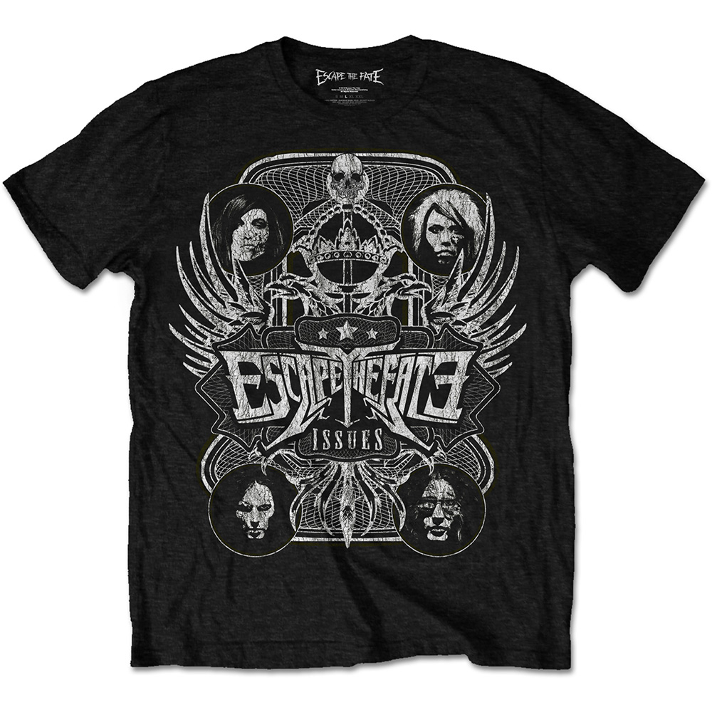 Escape The Fate Unisex T-Shirt: Issues (Medium)
