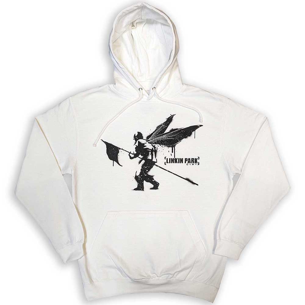 Linkin Park Unisex Pullover Hoodie: Street Soldier (Small)