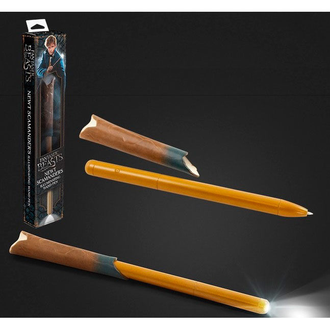 Harry Potter: Newt Scamander Illuminating Wand Pen