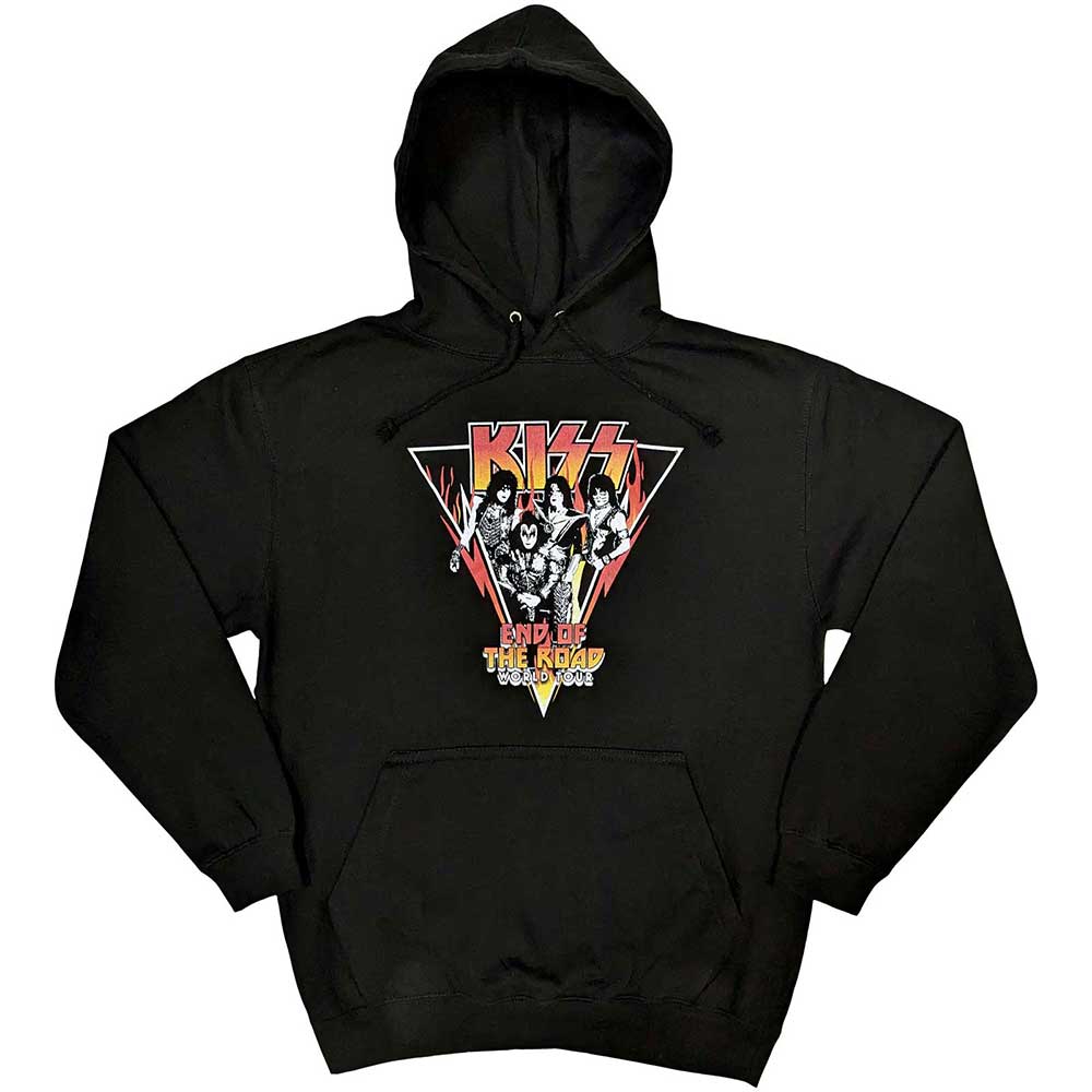 KISS Unisex Pullover Hoodie: Triangle (Medium)
